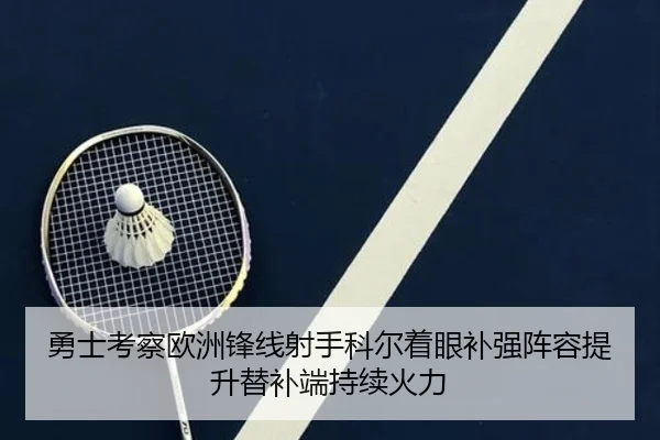 勇士考察欧洲锋线射手科尔着眼补强阵容提升替补端持续火力